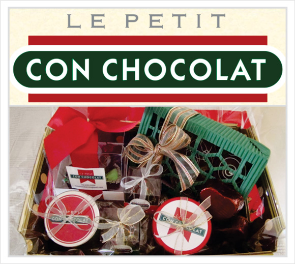 cesta de chocolates da le petitcon chocolat