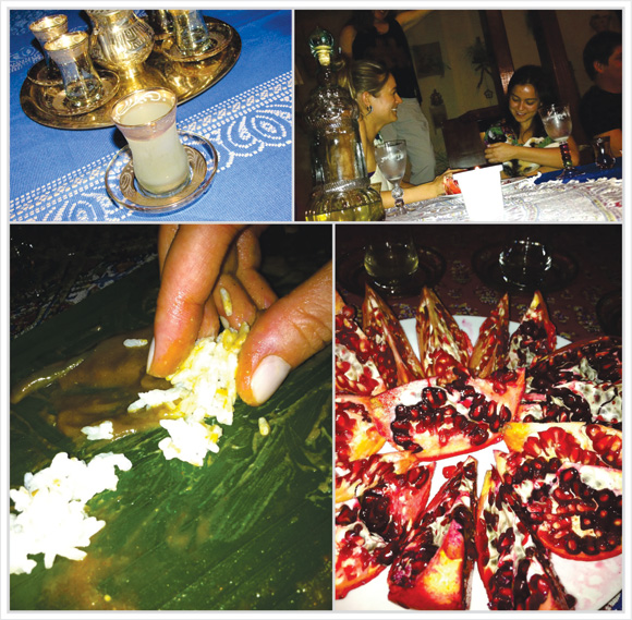 fotos do jantar indiano