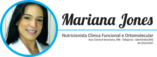 Dra. Mariana Jones - Nutrição Funcional e Ortomolecular