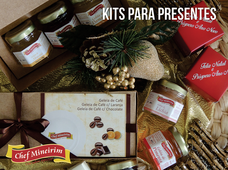 Chef Mineirim - Kits de presente para o Natal